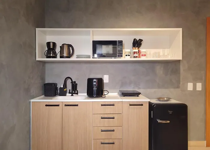 Studio com piscina no Casa Mauá Rio de Janeiro